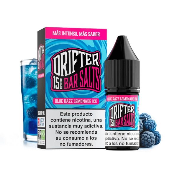 Juice Sauz Drifter Bar Salts Blue Razz Lemonade 10ml 15mg
