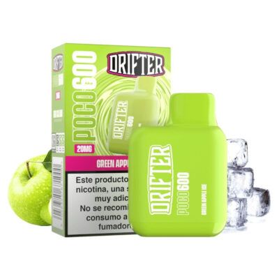 Drifter Disposable Poco 600 Green Apple Ice 20mg 2ml