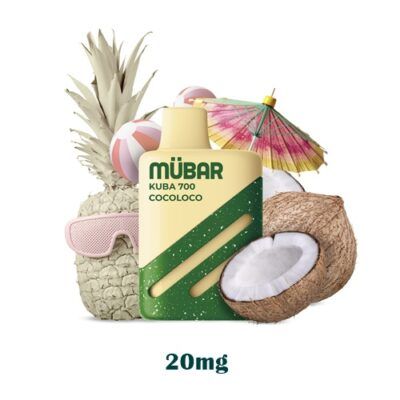 Mubar Kuba Cocoloco Desechable 20mg 2%