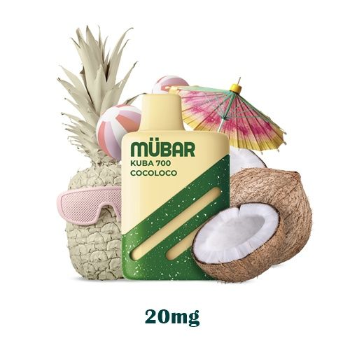Mubar Kuba Cocoloco Desechable 20mg 2%