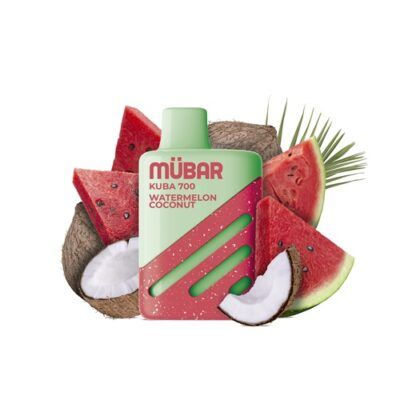 Mubar Kuba Watermelon Coconut Desechable 20mg 2%
