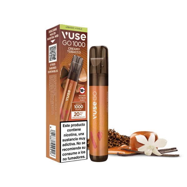 Vuse Pod Desechable Creamy Tobacco GO 1000 20mg