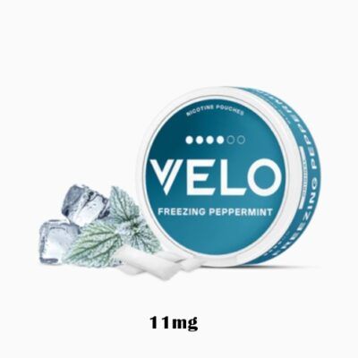 Velo Nicotine Pouches  Freezing Peppermint 11mg X-strong