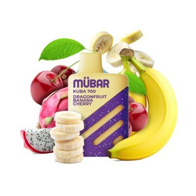 Mubar Kuba Dragonfruit Banana Cherry Desechable 20mg 2%