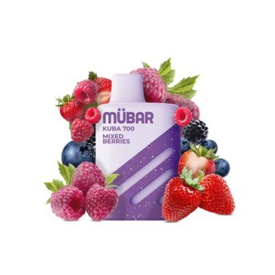 Mubar Kuba Mixed Berry Desechable 20mg 2%