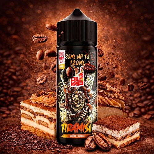 Oil4Vap Kabuki Longfill Tiramisú 30ml/120ml 0mg