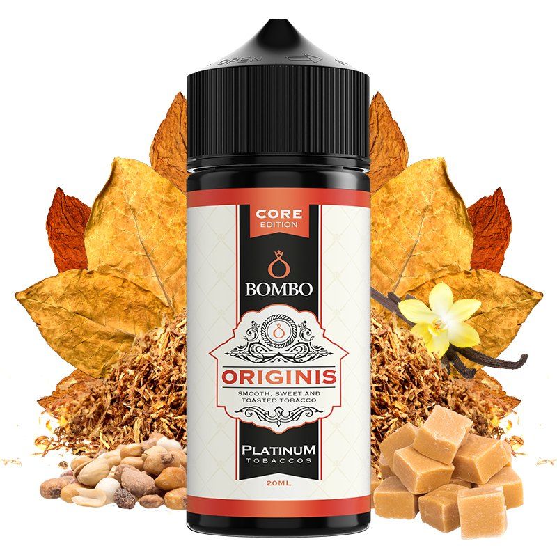 Aroma Originis Platinum Tobaccos 20/120ml Longfill by Bombo Core Edition