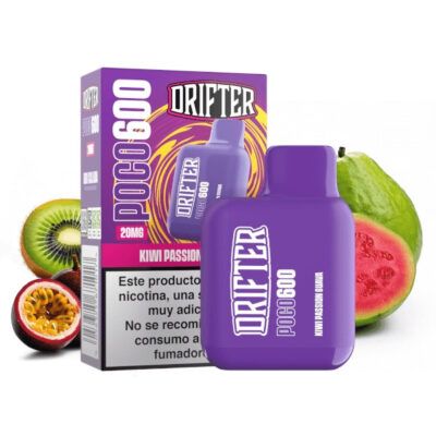 Drifter Disposable Poco 600 Kiwi Passionfruit Guava 20mg 2ml