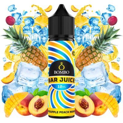 Aroma Pineapple Peach Mango Ice  12ml/60 Longfill by Bombo Bar Juice