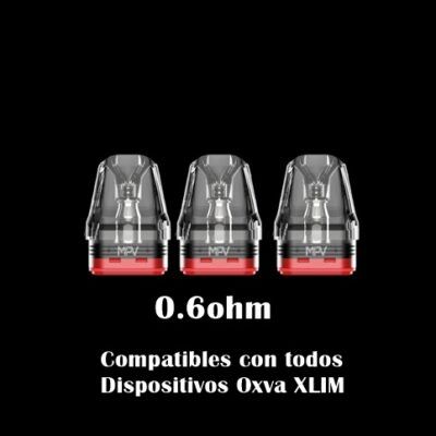 Oxva MPV Pro Pod COMPATIBLE Replacement Top Fill Xlim V2 0.6 ohm 2ml