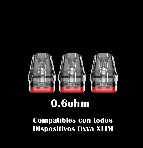 Oxva MPV Pro Pod COMPATIBLE Replacement Top Fill Xlim V2 0.6 ohm 2ml